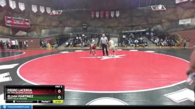 133 lbs Cons. Semi - Pedro Lacerda, Mt. San Antonio College vs Elijah Martinez, West Hills College