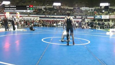 126 lbs Semis & Wb (16 Team) - Casey Pekula, St. Augustine Prep vs Jacob Buffum, Skyline
