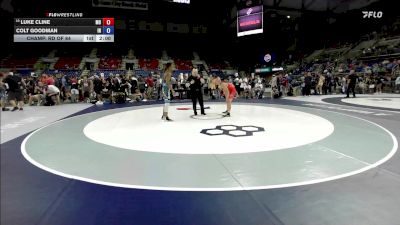 132 lbs Champ. Rd Of 64 - Luke Cline, MO vs Colt Goodman, IN