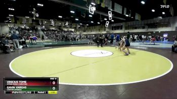 175 lbs Champ. Round 3 - Gavin Vargas, Canyon Springs vs Vinicius Tome, Stone Ridge Christian