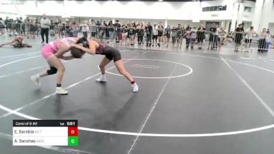 116 lbs Consi Of 8 #2 - Eve-Va Sarabia, No Team vs Arianna Sanchez, Gator Wrestling Club