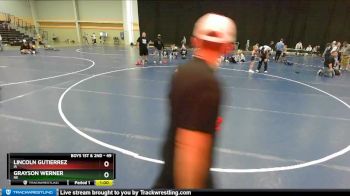 49 lbs Cons. Round 3 - Grayson Werner, NE vs Lincoln Gutierrez, IA