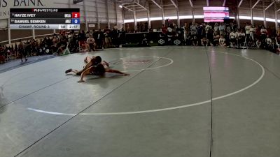 165 lbs Champ. Round 3 - Hayze Ivey, Oklahoma vs Samuel Semken, Arizona