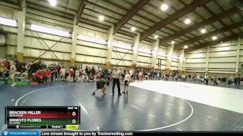 130 lbs Round 1 - Bracken Miller, Bear River vs Ernesto Flores, Olympus