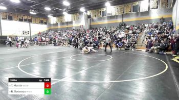 170 lbs Round Of 16 - Thomas Martin, Weston vs Boone Swanson, RHAM