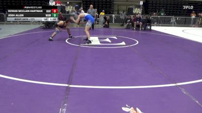 171 lbs Final - Rowan McClain-Hartman, Huntingdon vs Josh Allen, Warwick