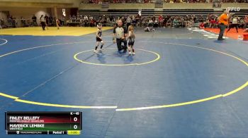 45 lbs Quarterfinal - Maverick Lembke, Westfield vs Finley Bellefy, Fosston-Bagley Brawlers