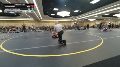 49 lbs Semifinal - Diego Coor, Manu Wr Ac vs Marcus Figueroa, Vasky Bros