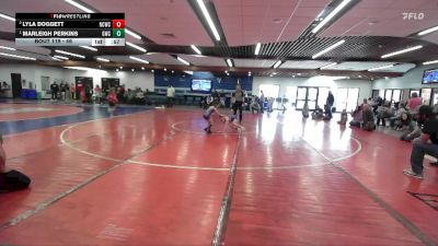 46 lbs Round 5 - Marleigh Perkins, Grace Wrestling Club vs Lyla Doggett, North Country Wrestling Club