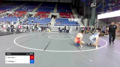 195 lbs Cons 32 #1 - Toler Hornick, South Carolina vs Seth Gallego, Oregon