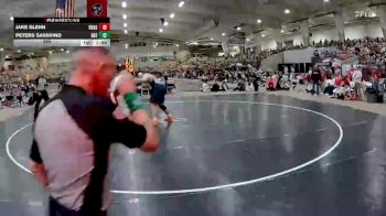 285 lbs Semis & 1st Wb (8 Team) - Peters Savarino, Summit High School vs Jake Glenn, Knoxville Halls High School