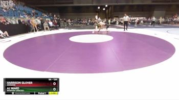 5A - 120 lbs Quarterfinal - Harrison Glover, Goddard vs AJ Ward, Basehor-Linwood