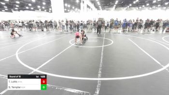 73 lbs Round Of 16 - Tucker Lotts, Ateam vs Silas Templar, Run To Danger