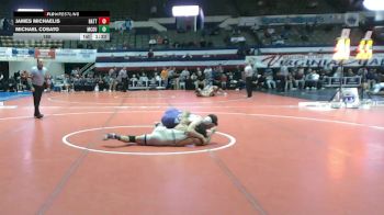 150 lbs Champ Round 1 (16 Team) - Michael Cosato, McGuffey vs James Michaelis, Battlefield