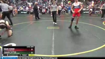 170 lbs Cons. Semi - Mason Tuttle, Orchard View Jr Wrestlers vs Isaac Codde, Michigan West WC