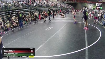 75 lbs Semis & 1st Wrestleback (8 Team) - Noah Douglass, Kansas Copperheads vs Elias Hinkle, North Dakota 2