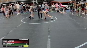 80 lbs Placement (4 Team) - Brody Bragg, Mat Warriors vs Jackson Barnhart, Dueling Bandits