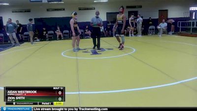 175 lbs Placement Matches (8 Team) - Aidan Westbrook, Harris County vs Zion Smith, Ola