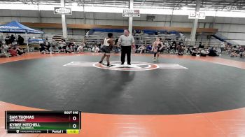 130 lbs Round 3 - Sam Thomas, 208 Badgers vs Kyree Mitchell, Fighting Squirrels