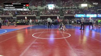 109 lbs Champ. Round 1 - Kord Prewitt, Glendive Mat Devils vs Luke Flack, Bozeman Wrestling Club