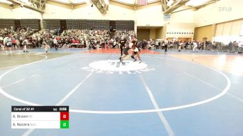 162-H lbs Consi Of 32 #1 - Anthony Brown, Penns Grove vs Aiden Nocera, Old Bridge Wrestling Club