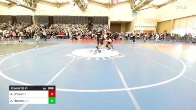 162-H lbs Consi Of 32 #1 - Anthony Brown, Penns Grove vs Aiden Nocera, Old Bridge Wrestling Club