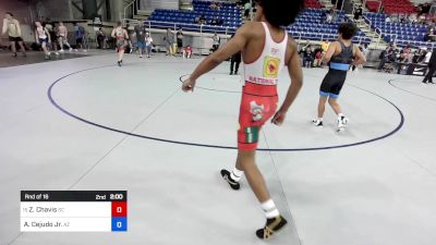 126 lbs Rnd Of 16 - Zane Chavis, SC vs Angel Cejudo Jr., AZ