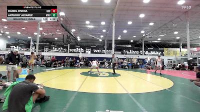 162 lbs Quarterfinal - Daniel Rivera, Grit Mat Club Red - HSC vs Anthony Alvarez, Apache - HSC