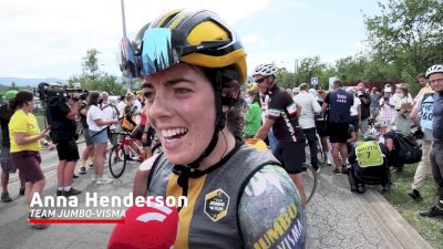 Anna Henderson: Helped Make The Race Harder Behind Her Today