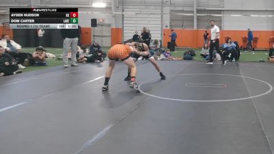 115 lbs Round 1 (10 Team) - Ayden Hudson, Kardiac Kidz vs Dom Carter, Lake WC