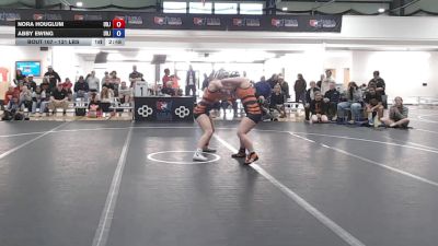 131 lbs Champ. Round 5 - Nora Houglum, University Of Jamestown vs Abby Ewing, University Of Jamestown