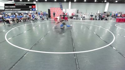 175 lbs Max Harris, Team Kansas Silver vs Braylon Stewart, Team Louisiana