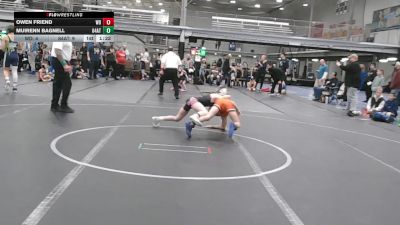 84 lbs Round 3 (4 Team) - Owen Friend, Wayne Danger vs Muirenn Bagnell, 84 Athletes