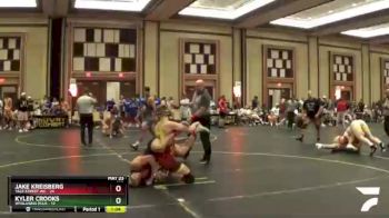 180 lbs Round 5 (6 Team) - Kyler Crooks, Wyalusing Plus vs Jake Kreisberg, Yale Street WC