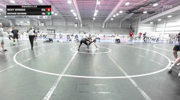 126 lbs Consi Of 4 - Ricky Springs, Prestige Worldwide vs Nathan Sayers, Doughboy Black