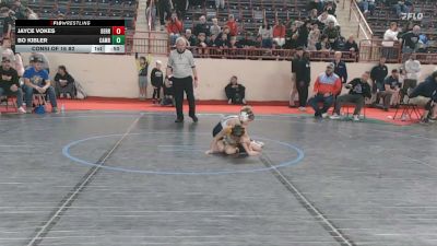 50_B lbs Consi Of 16 #2 - Jayce Vokes, Derry Area vs Bo Kibler, Cambria Heights
