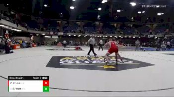 145 lbs Cons. Round 1 - Robert Watt, Roxana vs Zach Kruse, Hinsdale Central