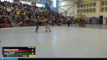 138 lbs Cons. Semi - Cael Moyer, Lake Forest H S vs Donald Morton, Wilmington Friends H S