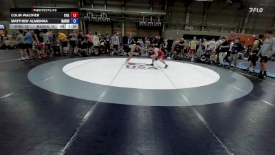66 kg Quarterfinal - Colin Walther, Steller Trained Embo - HSE vs Matthew Almedina, Mat Assassins Black - HSE