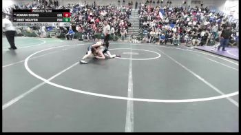 Boys 113 lbs Cons. Round 1 - Rowan Sheng, Carlmont&nbsp;Boys vs Triet Nguyen, Prospect Boys