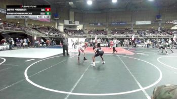 116 lbs Semifinal - Devin Kuenzler, Eaglecrest WC vs Ernesto Hernandez, Duran Elite