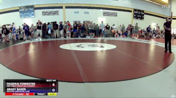 285 lbs Cons. Semi - Maximus Forrester, Red Cobra Wrestling Academy vs Grady Baker, Decatur Wrestling Club