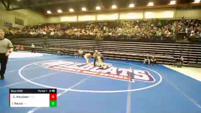 126 lbs Quarterfinal - Connor Knudsen, Timpanogos vs Isaiah Rayco, Hillcrest