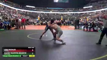 285 lbs Quarterfinal - Jose Rosales, Pomona vs Xavier Valentin-Bradford, Centaurus