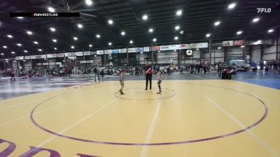 60 lbs Cons. Round 1 - Jaxton Young, Peak vs Roman Bahr, American Outlaws Wrestling