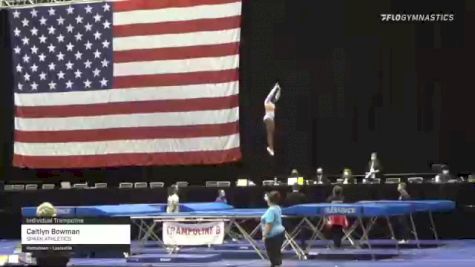 Caitlyn Bowman - Individual Trampoline, SPARK ATHLETICS - 2021 USA Gymnastics Championships