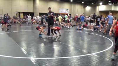 70 lbs Round 5 (6 Team) - Liam Howarth, NC National Team Gold vs Jace Fennessey, Alabama Elite Blue