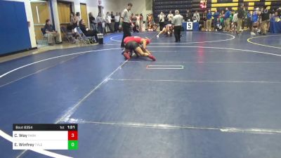 148 lbs Semifinal - Cali Way, Parkersburg-WV vs Eliana Winfrey, Tyler Consolidated