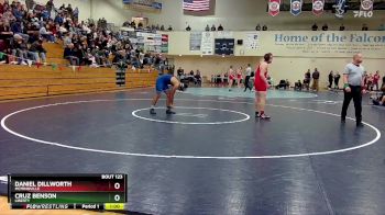 165 lbs Cons. Round 2 - Cruz Benson, Liberty vs Daniel Dillworth, McMinnville