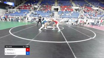 195 lbs Rnd Of 128 - Johnny Williams, Missouri vs Ben Kienbaum, Wisconsin